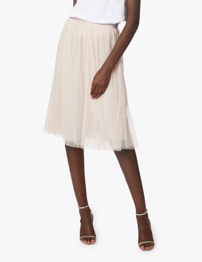 rinascente Needle & Thread Kisses tulle midi skirt