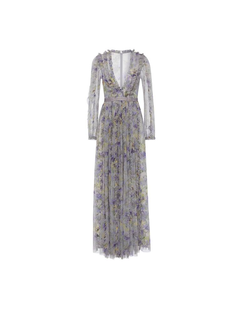 rinascente Needle & Thread V-neck gown