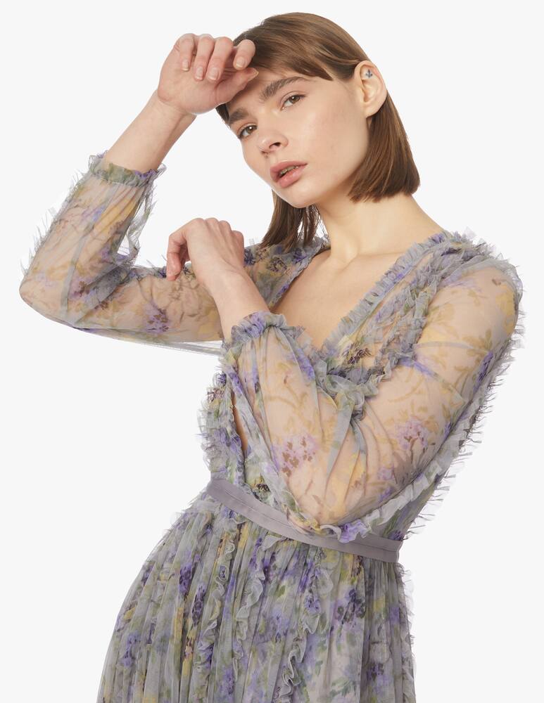 rinascente Needle & Thread V-neck gown