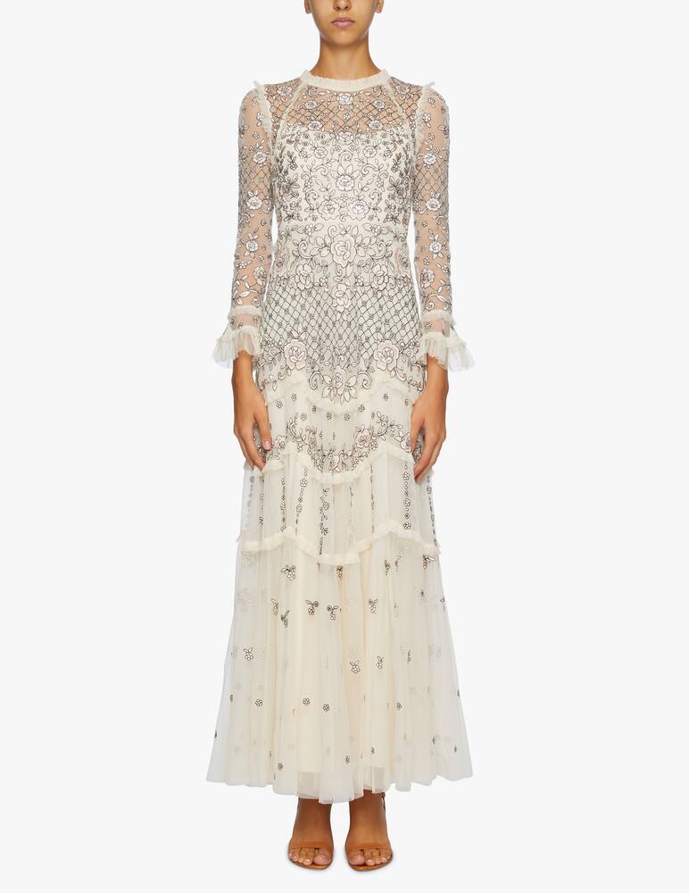 rinascente Needle & Thread Vestito impreziosito Marigold Rose