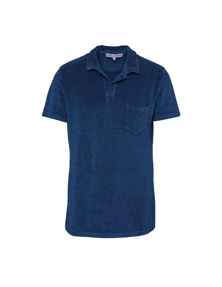 rinascente Orlebar Brown Terry-towelling cotton polo shirt