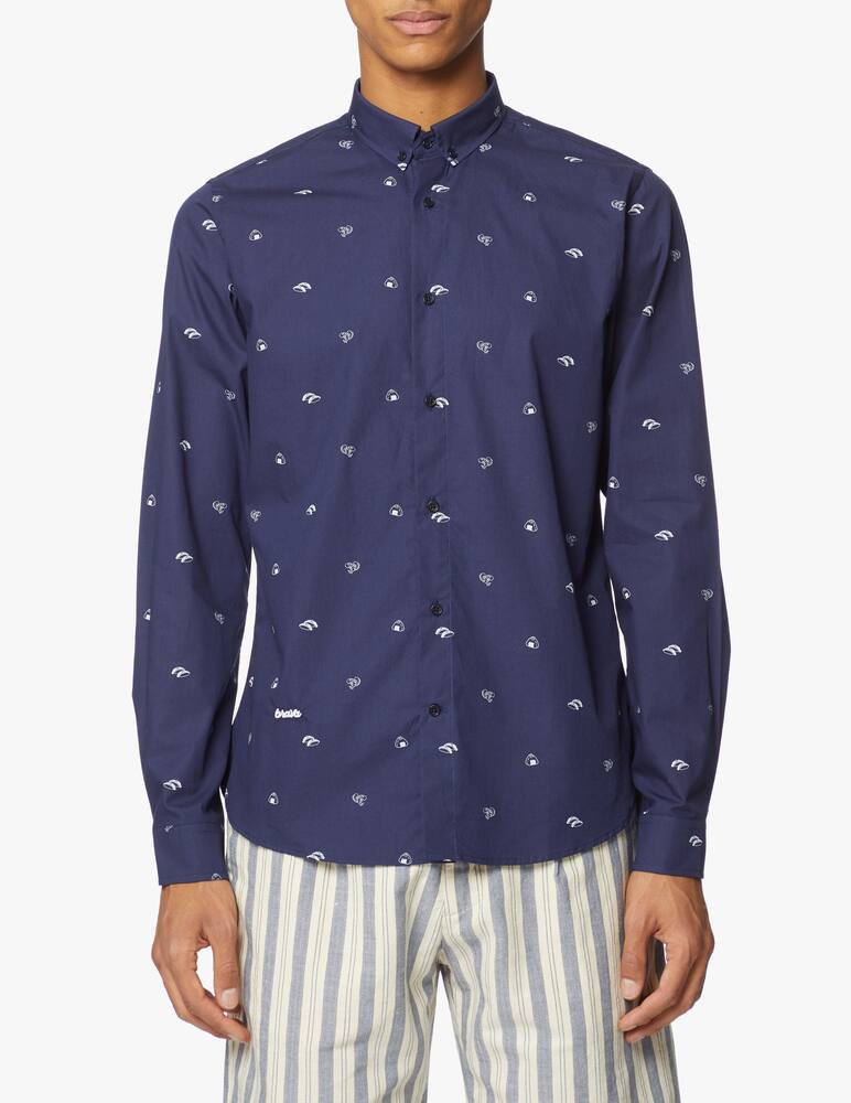 rinascente Brava Fabrics Camicia fantasia sushi