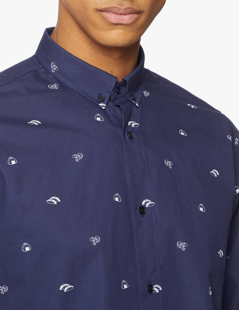 rinascente Brava Fabrics Camicia fantasia sushi