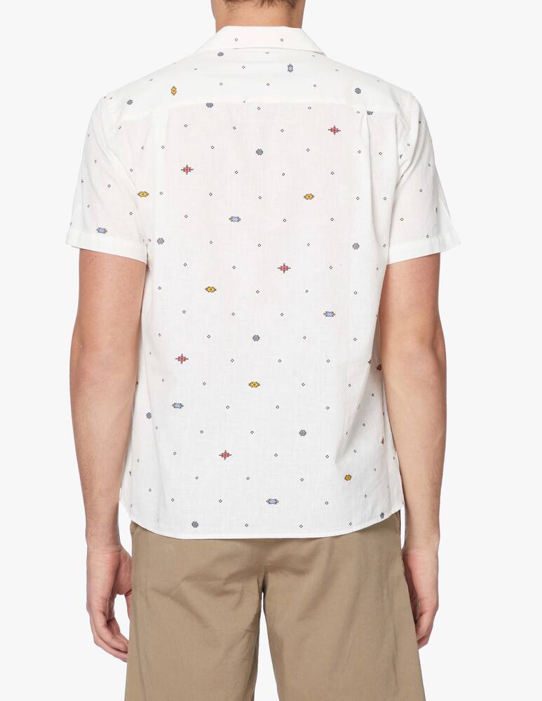 rinascente Brava Fabrics Azteca print shirt