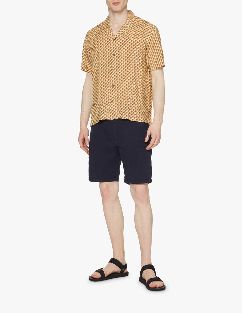Brava Fabrics Camicia manica corta aloha gelati - giallo - immagine 2