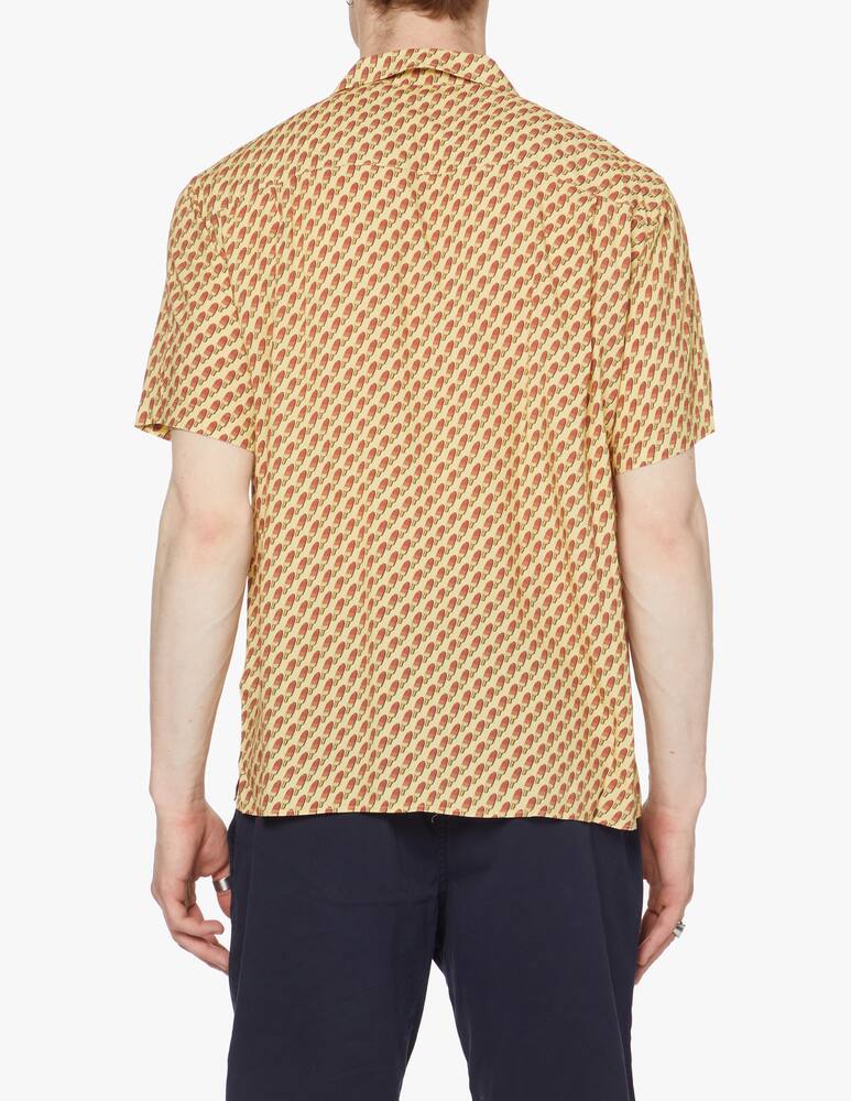 Brava Fabrics Camicia manica corta aloha gelati - giallo - immagine 3