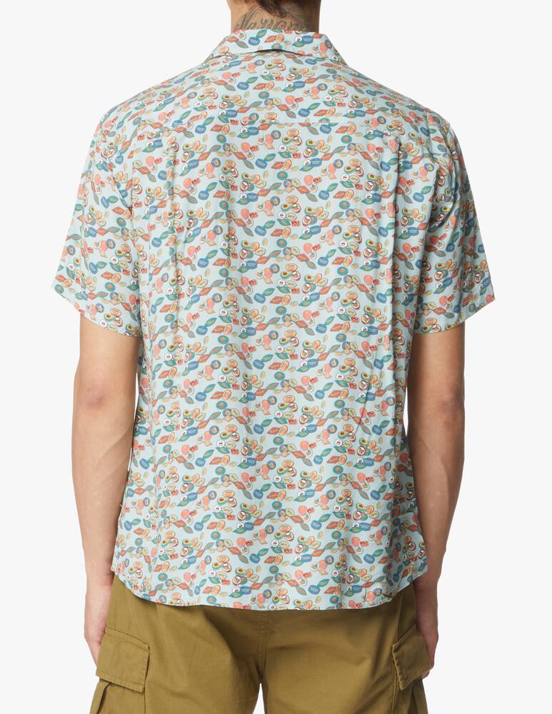 rinascente Brava Fabrics Stickers aloha shirt - light blue