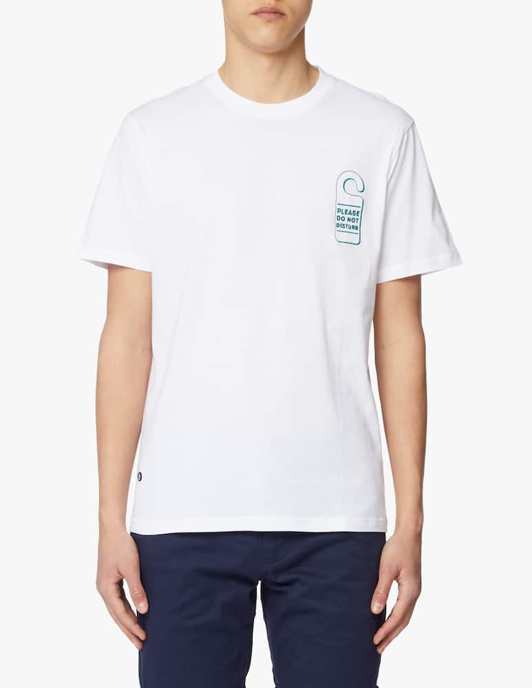 rinascente Brava Fabrics Do not disturb t-shirt - white