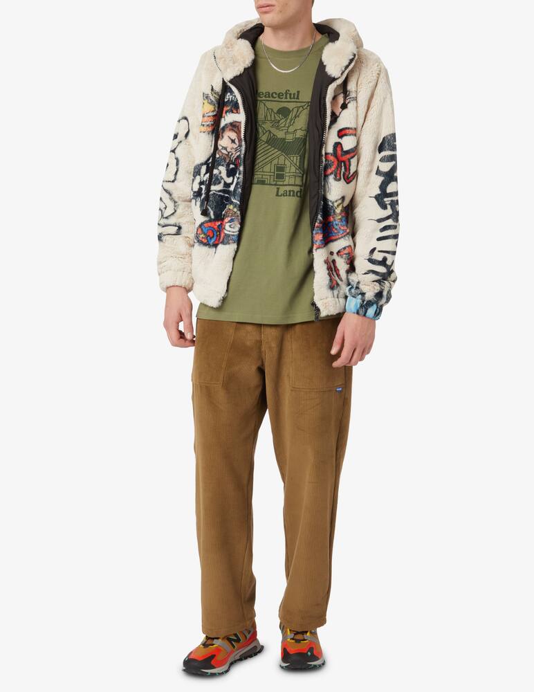 rinascente Brava Fabrics Maglietta stampa peaceful - Verde