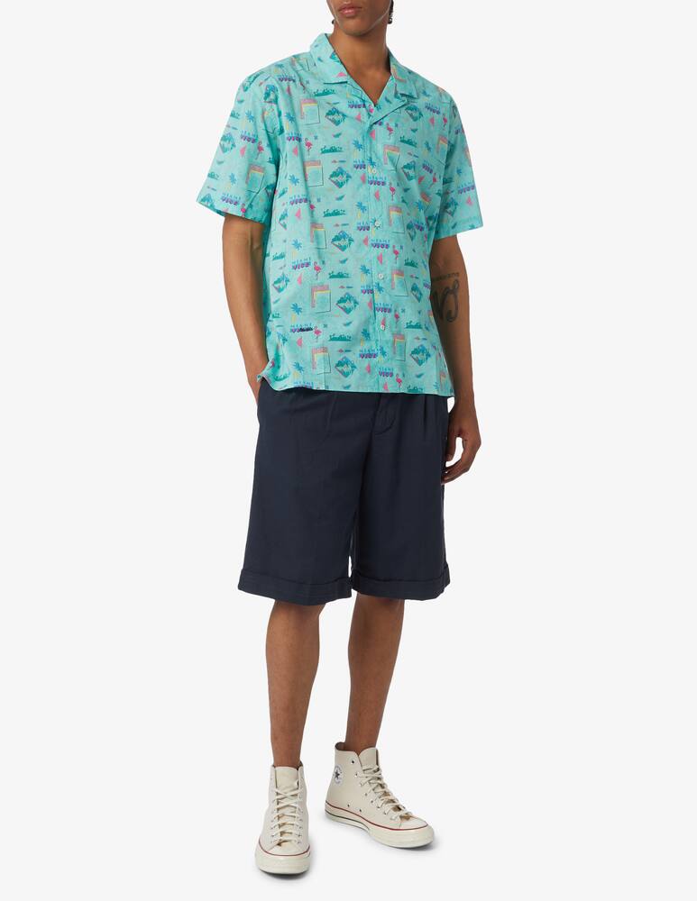 rinascente Brava Fabrics Camicia miami vice for life aloha 