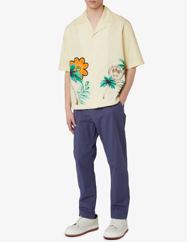 rinascente Brava Fabrics Oversize pant storm 