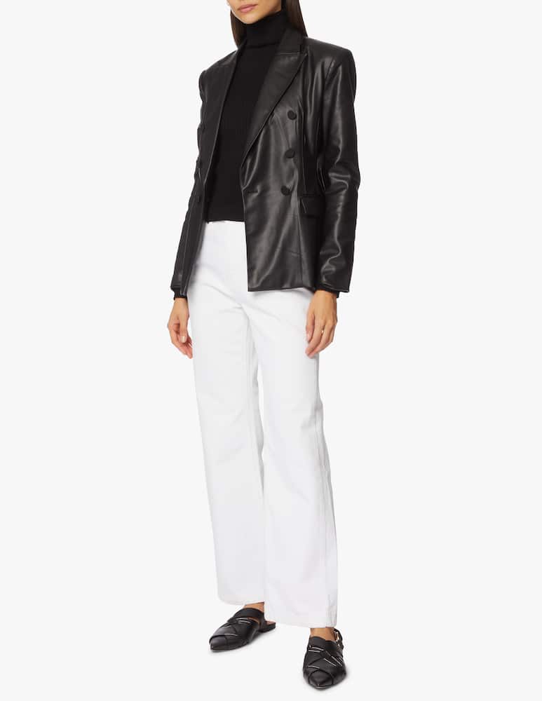 rinascente The Ragged Priest High rise straight legs jeans White Out 