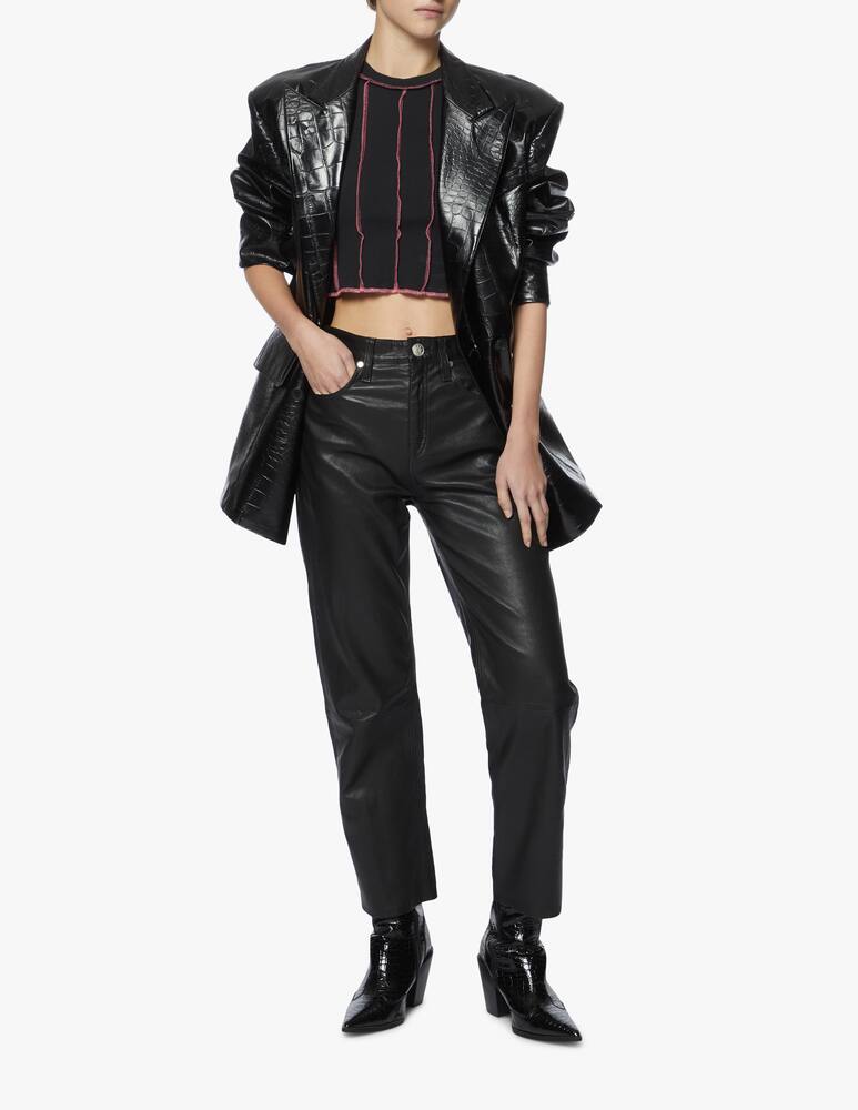 rinascente The Ragged Priest T-shirt crop trasparente