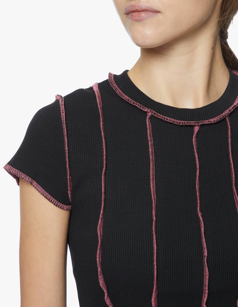 rinascente The Ragged Priest T-shirt crop trasparente