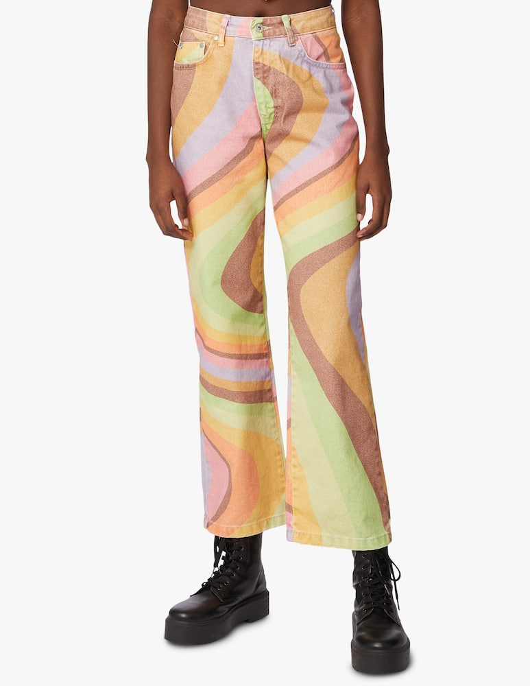 rinascente The Ragged Priest Jeans Psychedelic - multicolor