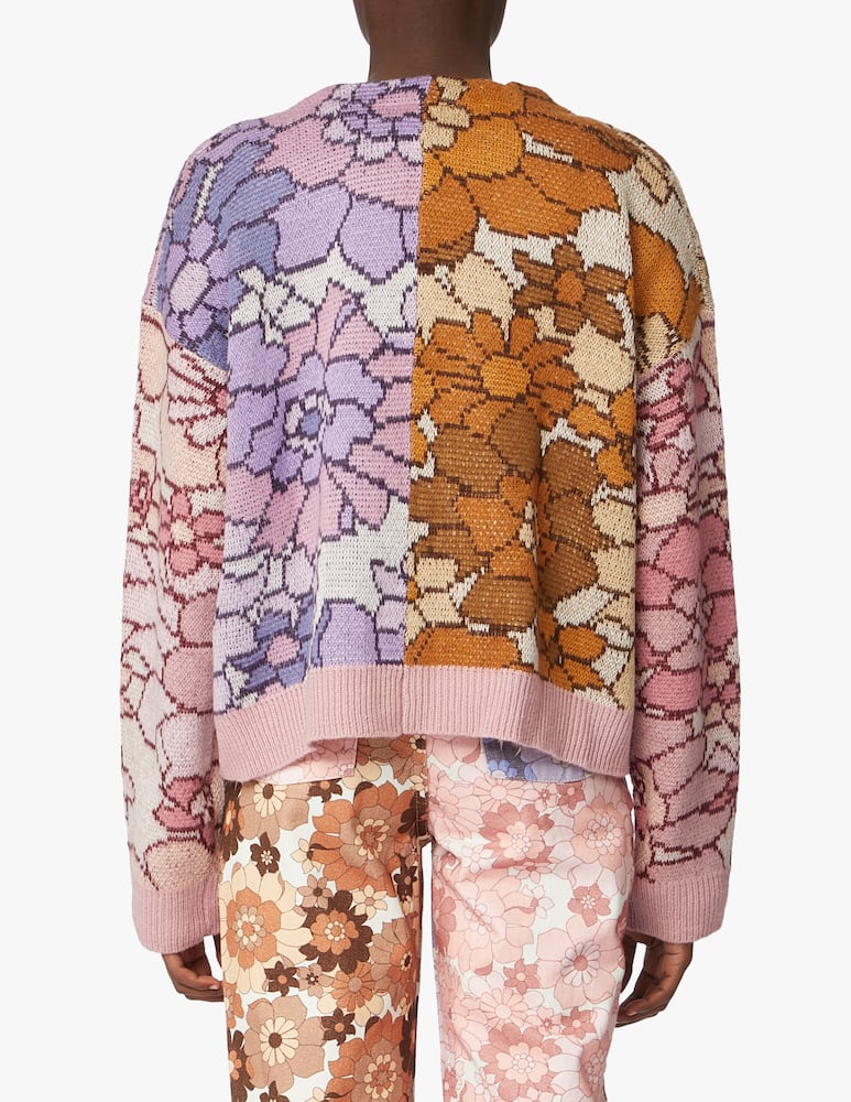 rinascente The Ragged Priest Maxi cardigan Vinyl - multicolor