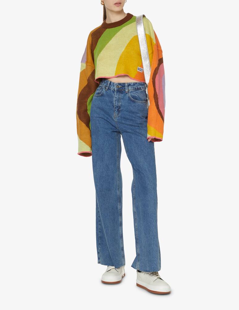 rinascente The Ragged Priest Sleaze cropped top - multi