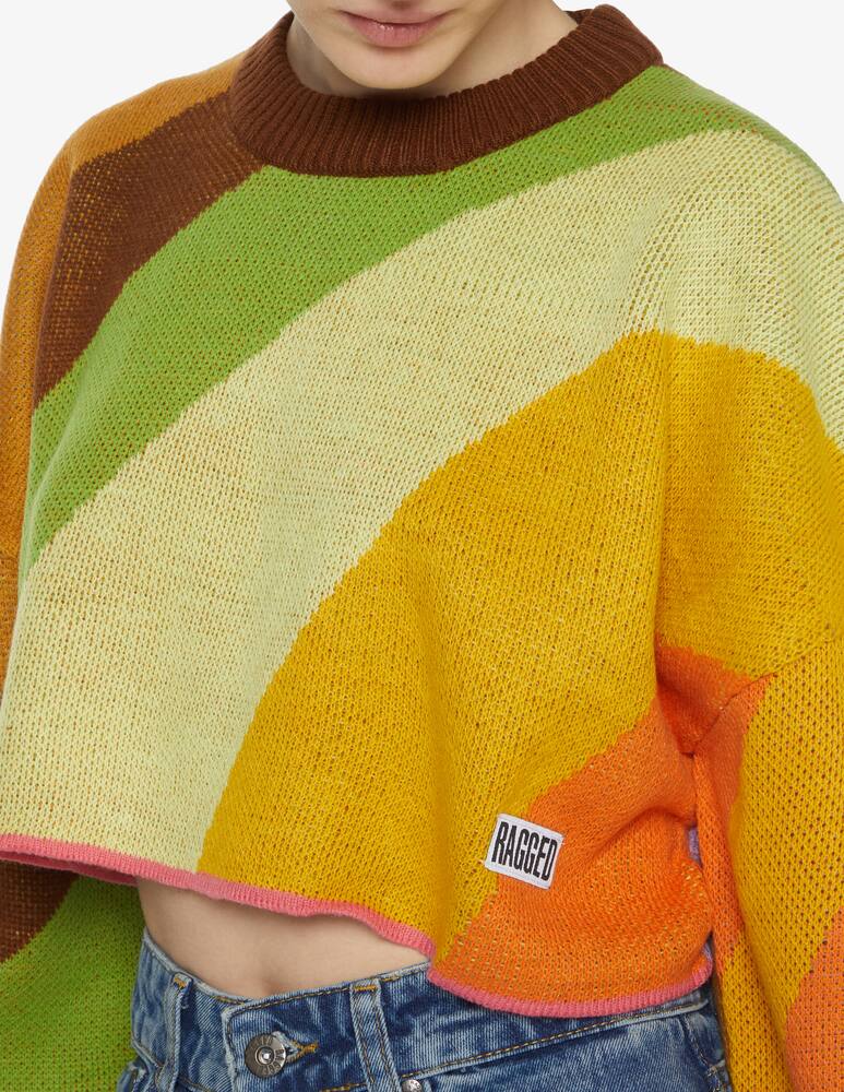 rinascente The Ragged Priest Sleaze cropped top - multi