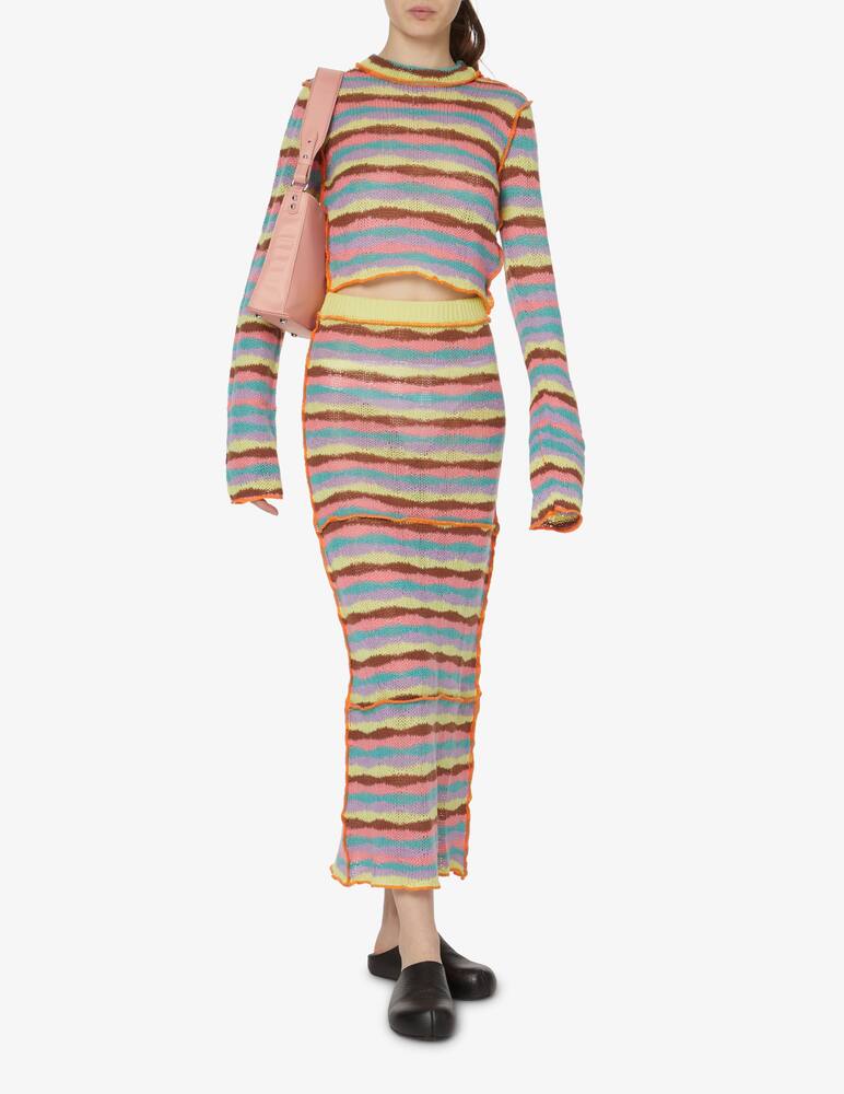 rinascente The Ragged Priest Vicious high neck top - multi