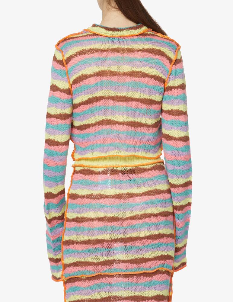 rinascente The Ragged Priest Vicious high neck top - multi