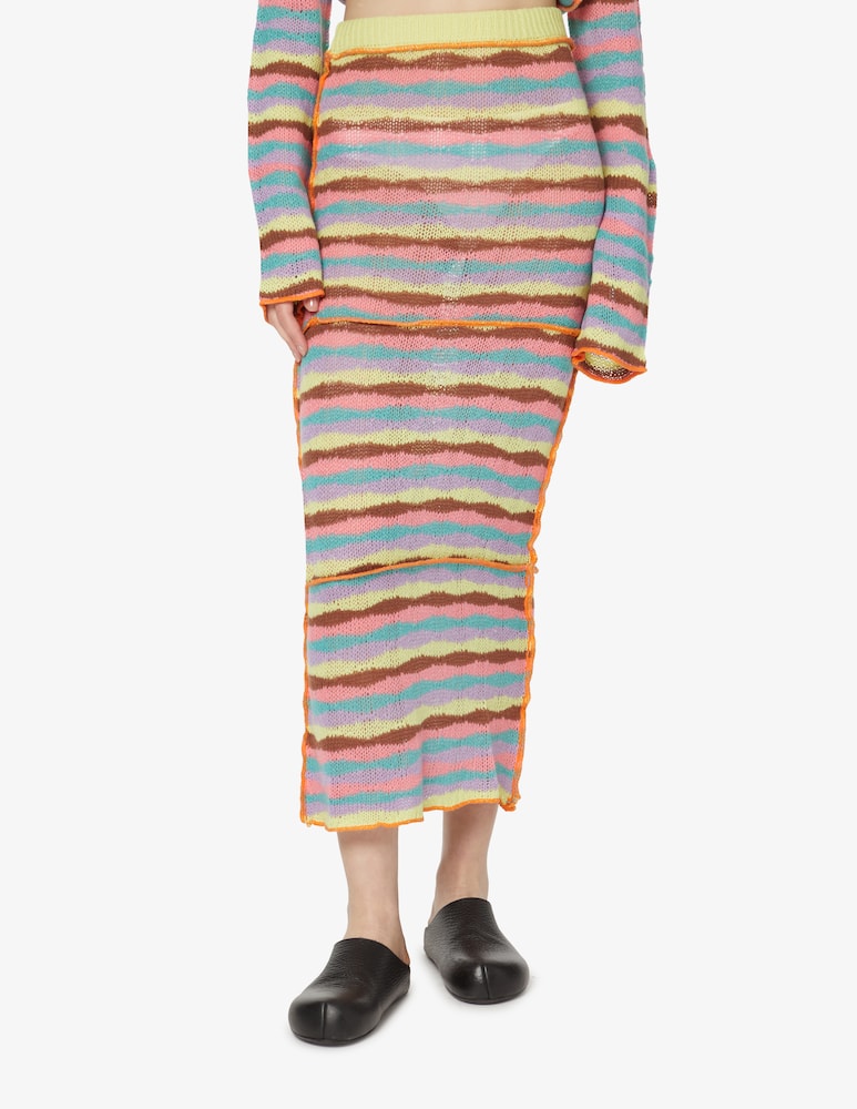 rinascente The Ragged Priest Artist maxi skirt - multi