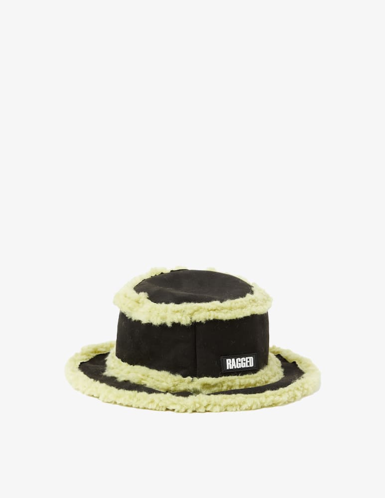 rinascente The Ragged Priest Borg lined bucket hat - Black