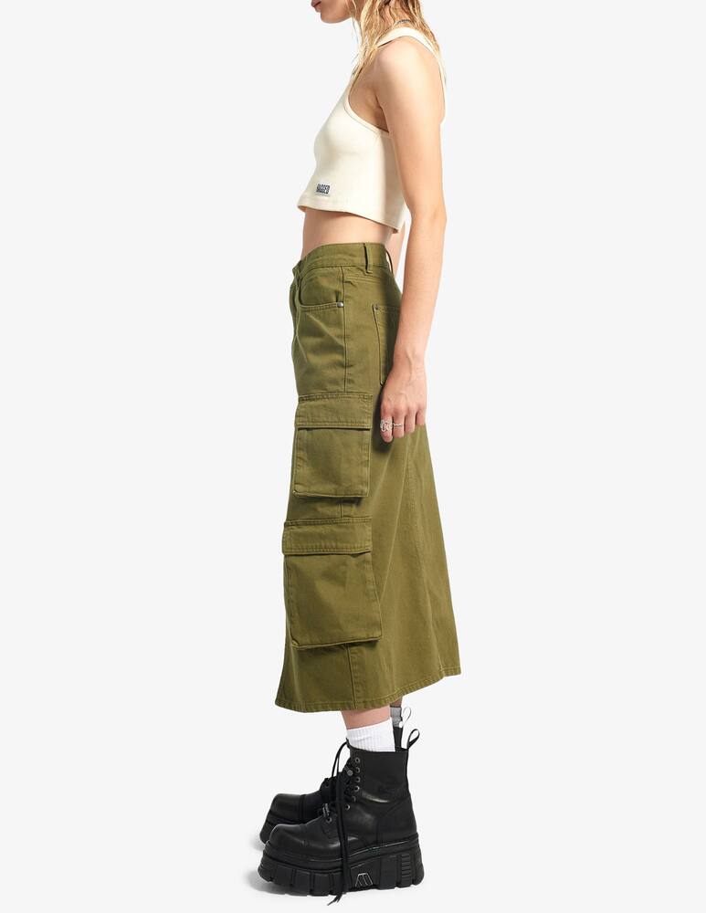 rinascente The Ragged Priest Combat midi skirt