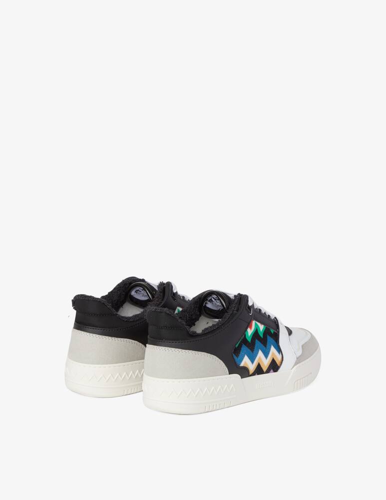 rinascente Missoni Sneakers basse in pelle - Nero