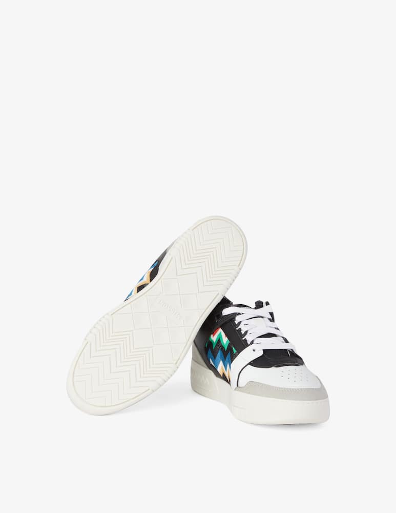 rinascente Missoni Sneakers basse in pelle - Nero