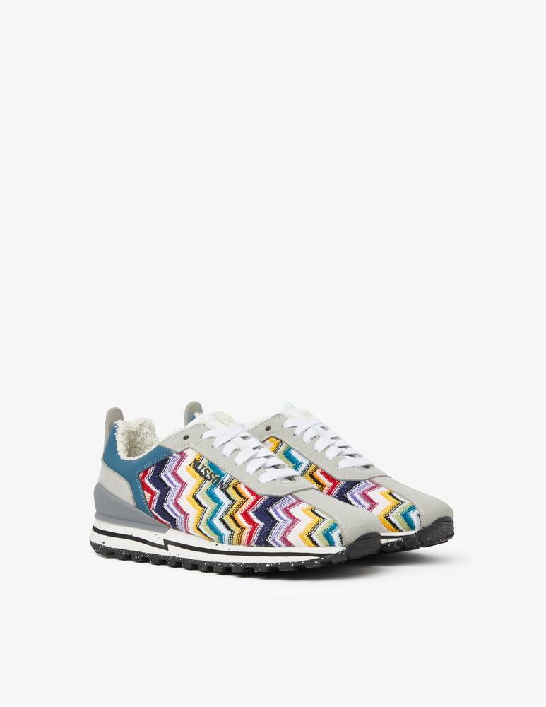 rinascente Missoni Low-top leather sneakers - Multi