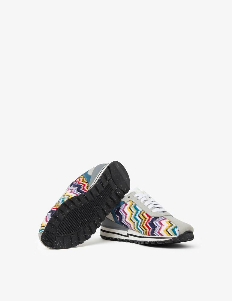 rinascente Missoni Low-top leather sneakers - Multi