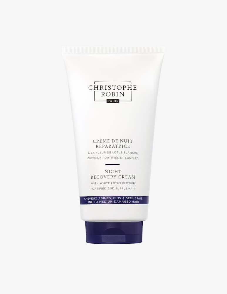 Christophe Robin Night Recovery Cream With White Lotus Flower - picture 1 Christophe Robin Night Recovery Cream With White Lotus Flower - picture 1
