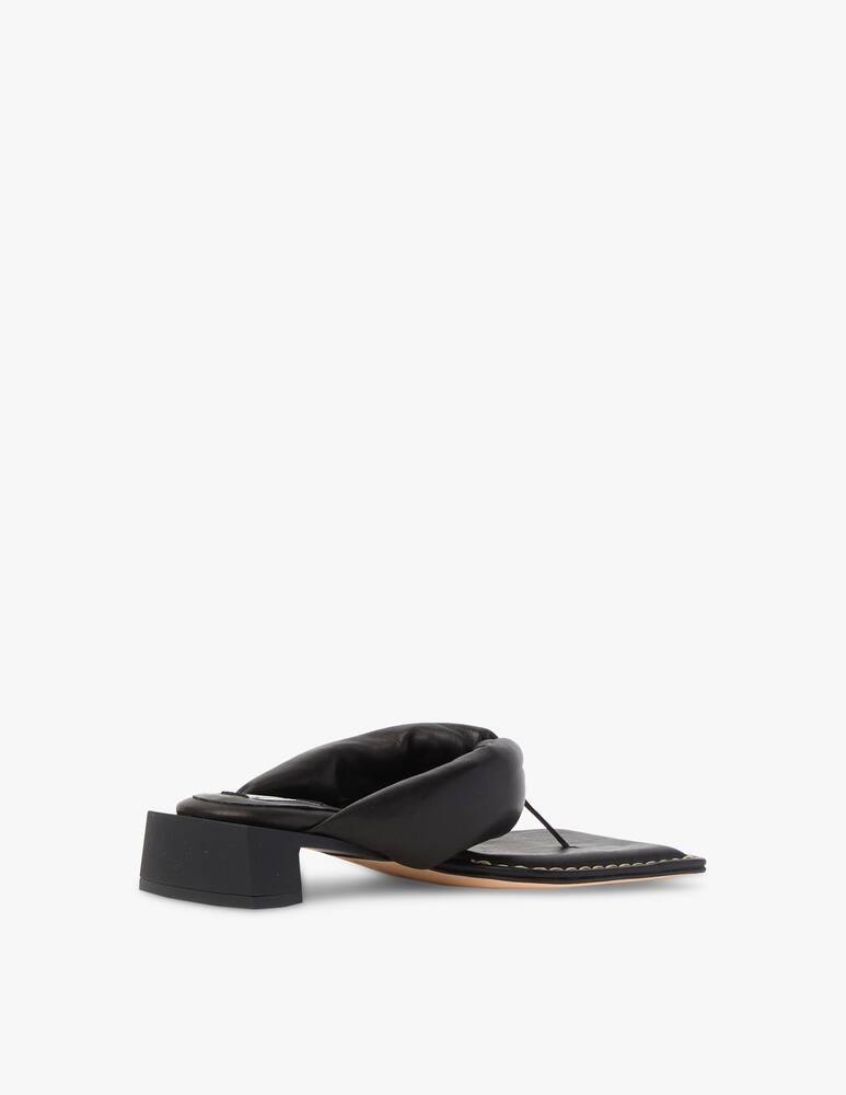 rinascente MIISTA Sandali in nappa patinata Anais Raven - nero