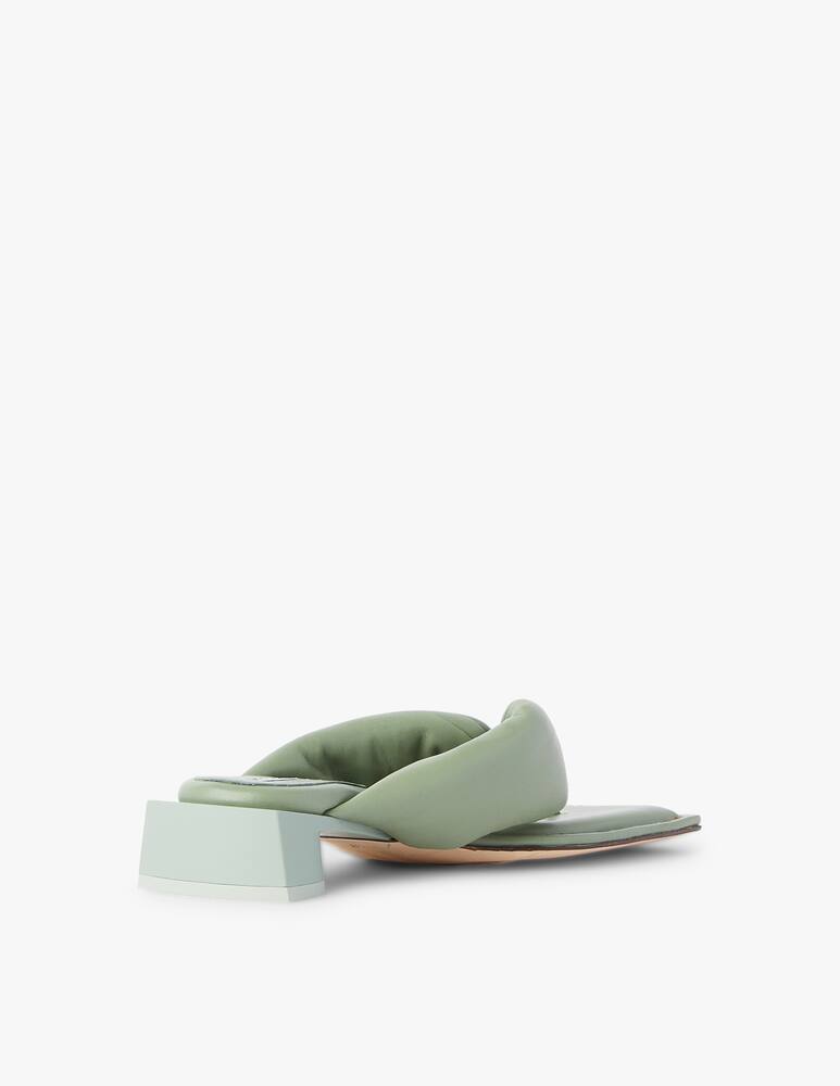 MIISTA Sandali in nappa patinata Anais - verde - immagine 4 MIISTA Sandali in nappa patinata Anais - verde - immagine 4