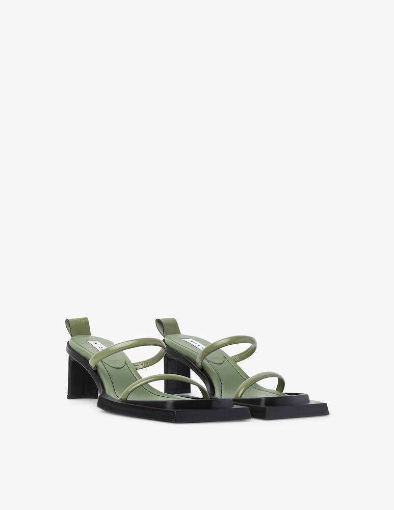MIISTA Phyllis pattent sandals - black - picture 2