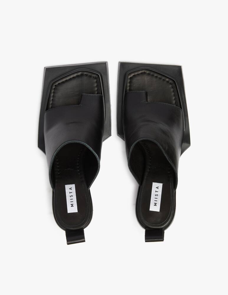 rinascente MIISTA Jinny Raven mule sandals - black