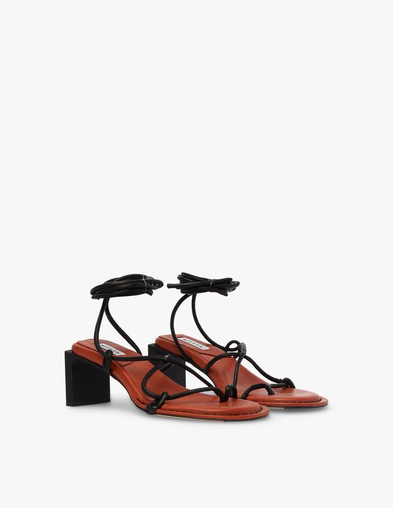 rinascente MIISTA Alberta nappa sandals - black