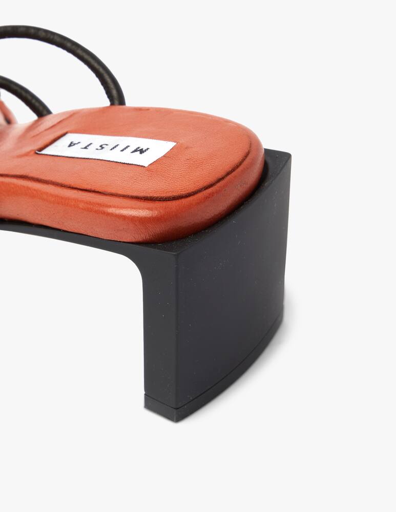 rinascente MIISTA Alberta nappa sandals - black