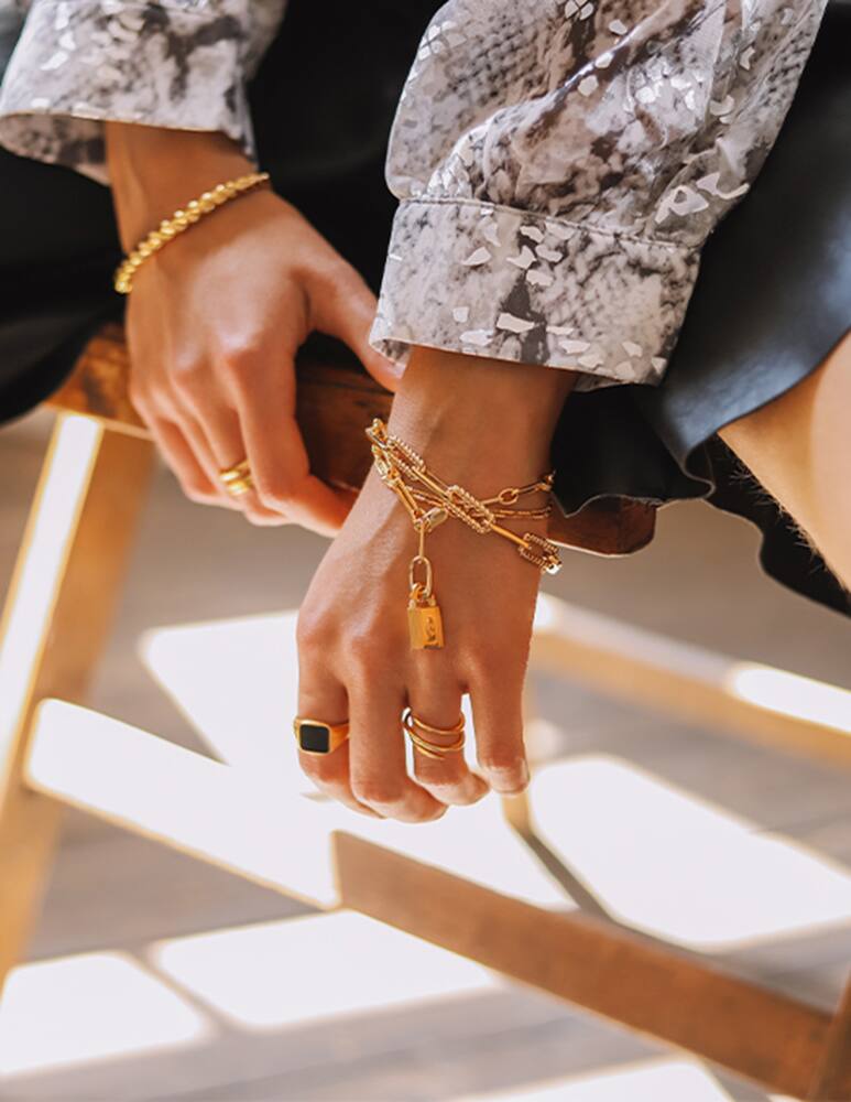 rinascente MISSOMA Braccialetto Chunky Half Radial Chain