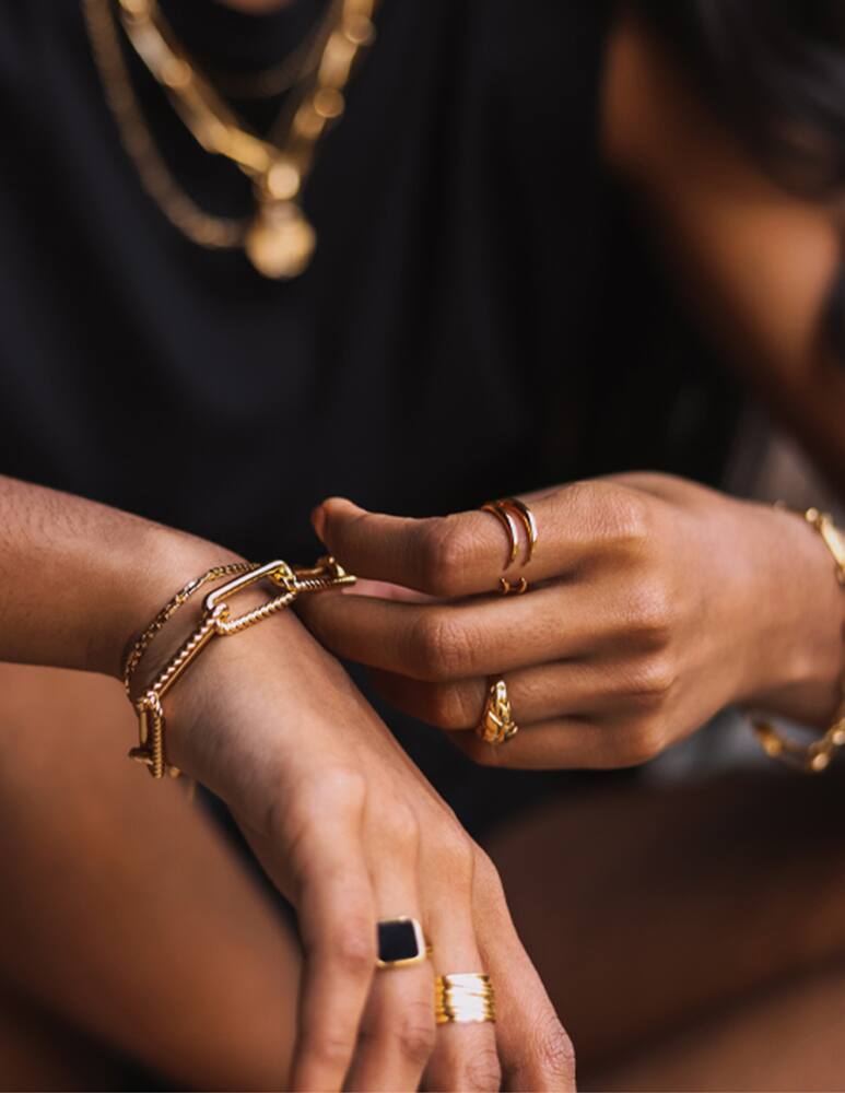 rinascente MISSOMA Braccialetto Chunky Half Radial Chain