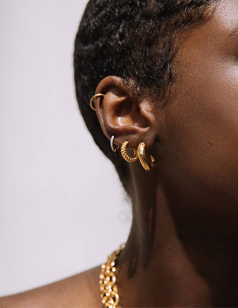 rinascente MISSOMA Orrecchini Medium Plain Claw Hoop