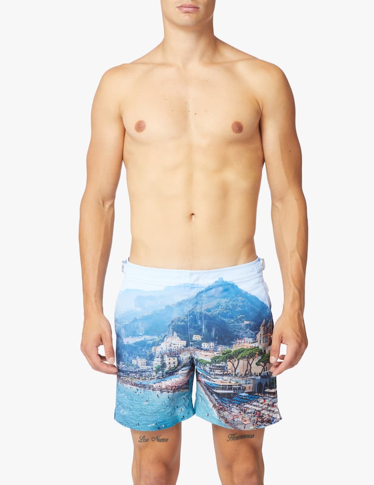 rinascente Orlebar Brown Bulldog photographic swim shorts