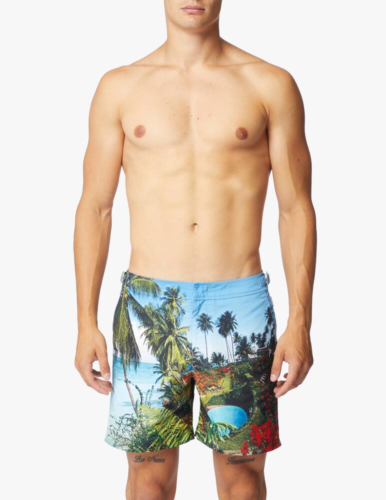 rinascente Orlebar Brown Bulldog photographic swim shorts