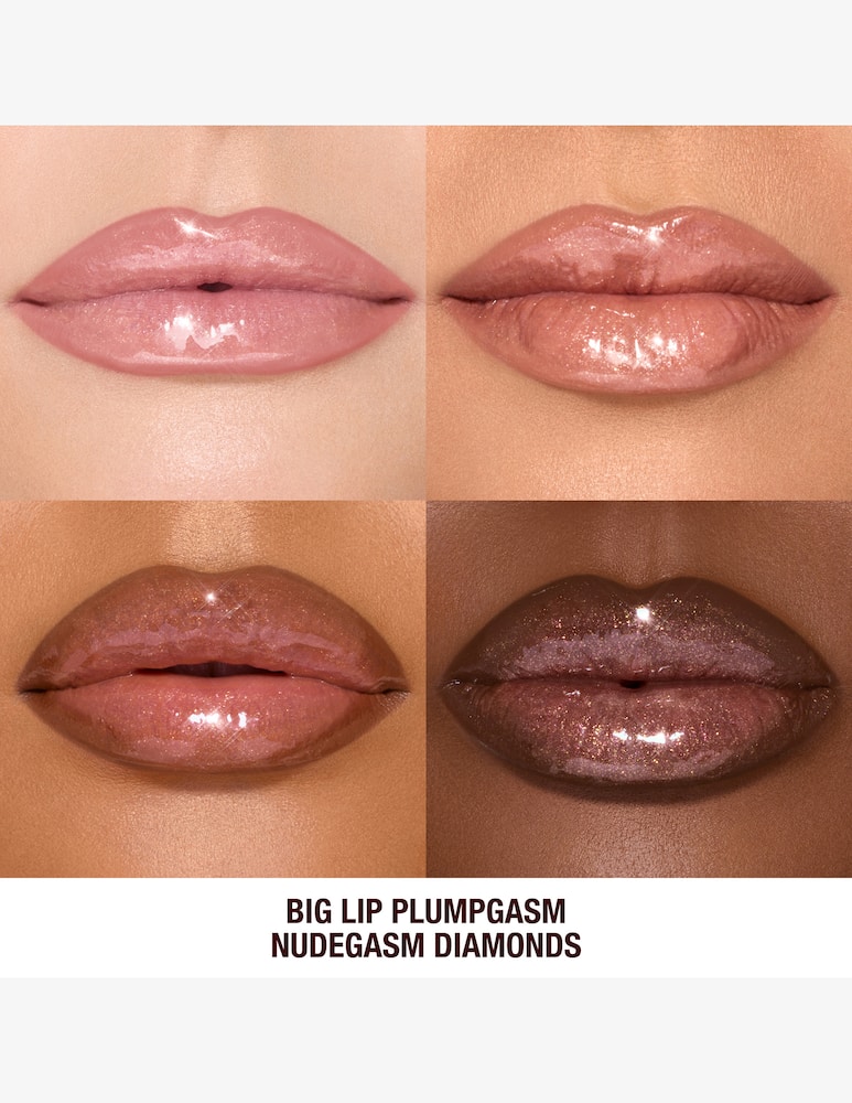 Charlotte Tilbury Big Lip Plumpgasm in Nudegasm Diamonds - immagine 2 Charlotte Tilbury Big Lip Plumpgasm in Nudegasm Diamonds - immagine 2