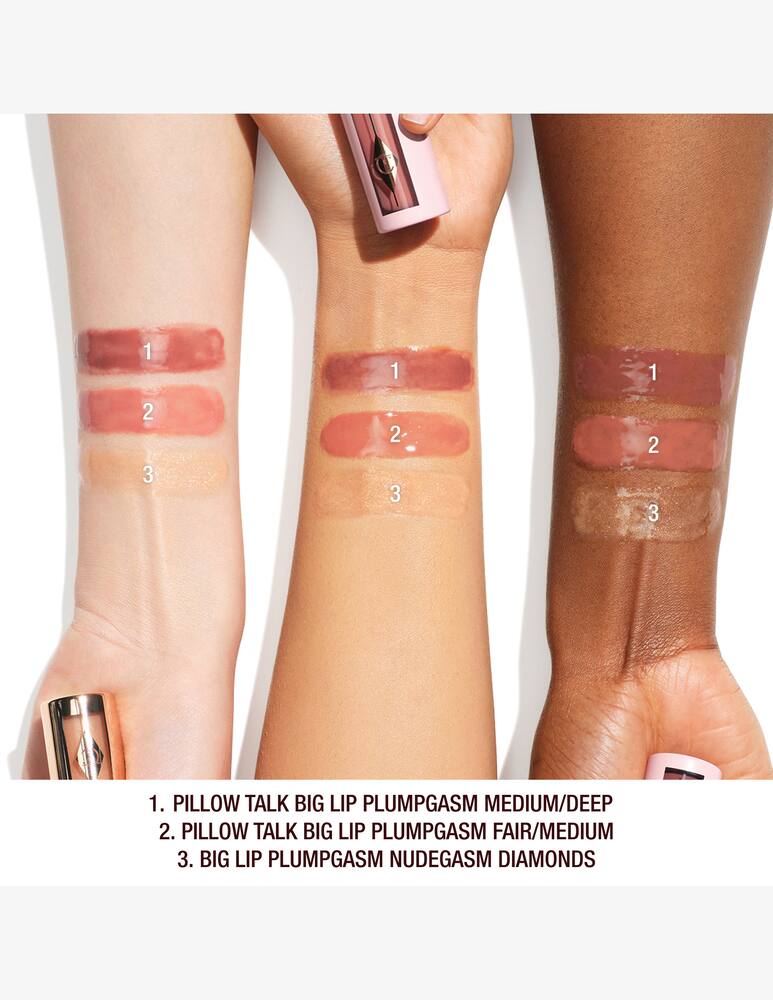 rinascente Charlotte Tilbury Big Lip Plumpgasm in Nudegasm Diamonds