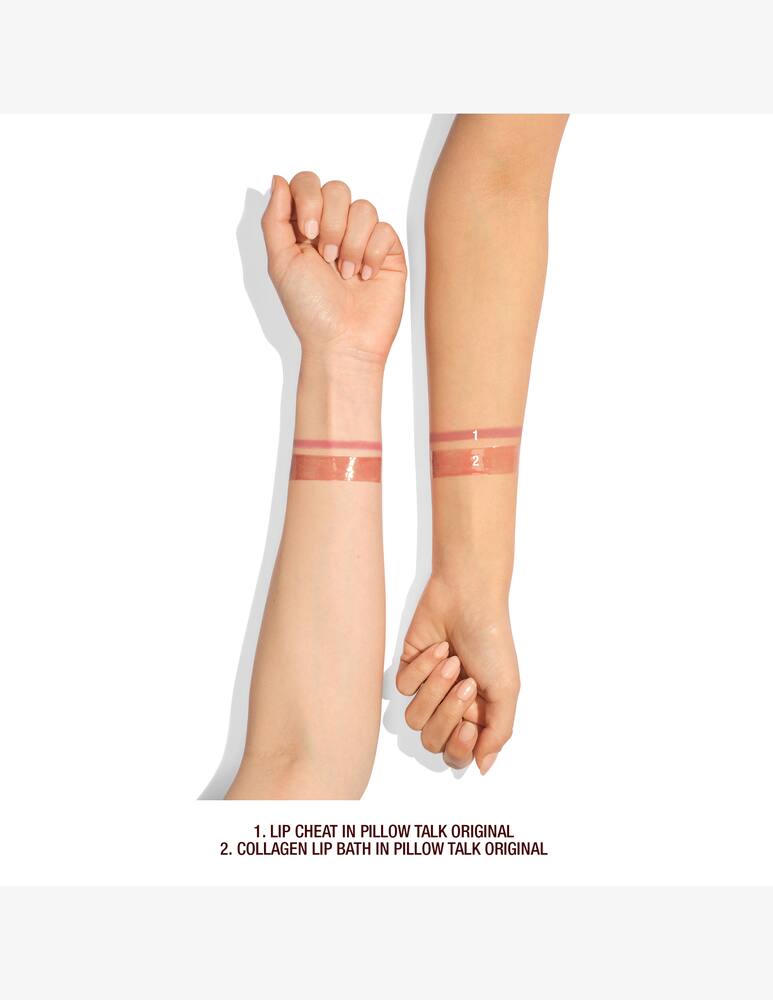 rinascente Charlotte Tilbury Pillow Talk Mini Glossy Lips Duo Gift Set