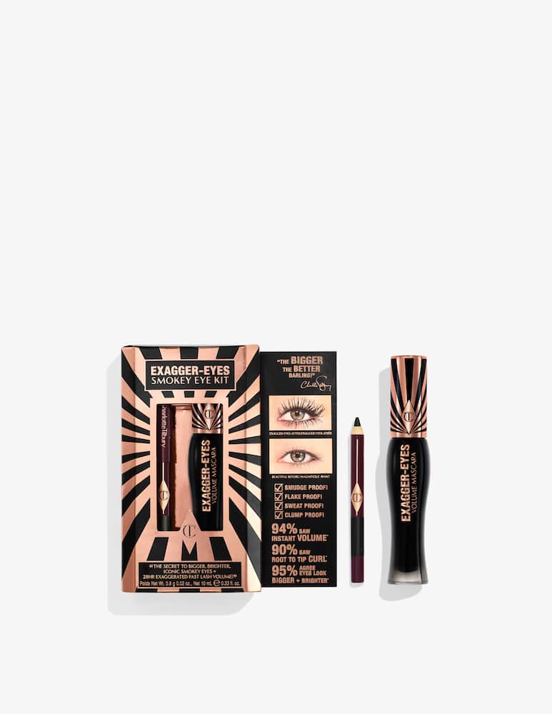 rinascente Charlotte Tilbury Exagger-Eyes Smokey Eye Kit Gift Set