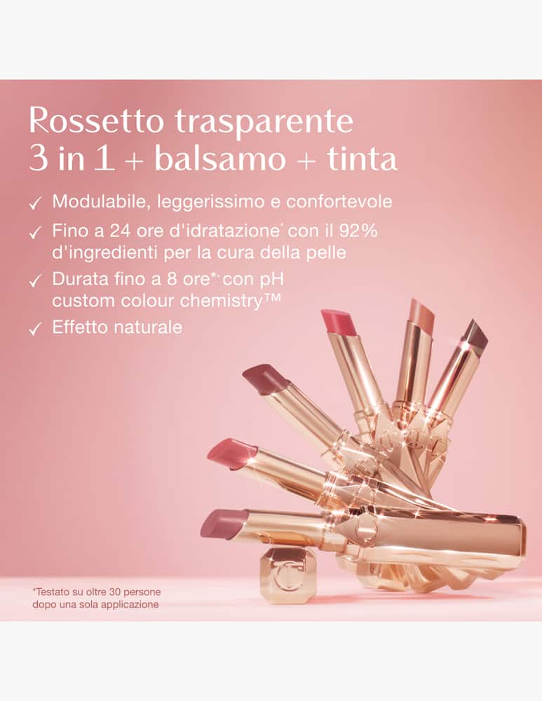 Charlotte Tilbury Pillow Talk Blush Balm Lip Tint - immagine 6 Charlotte Tilbury Pillow Talk Blush Balm Lip Tint - immagine 6
