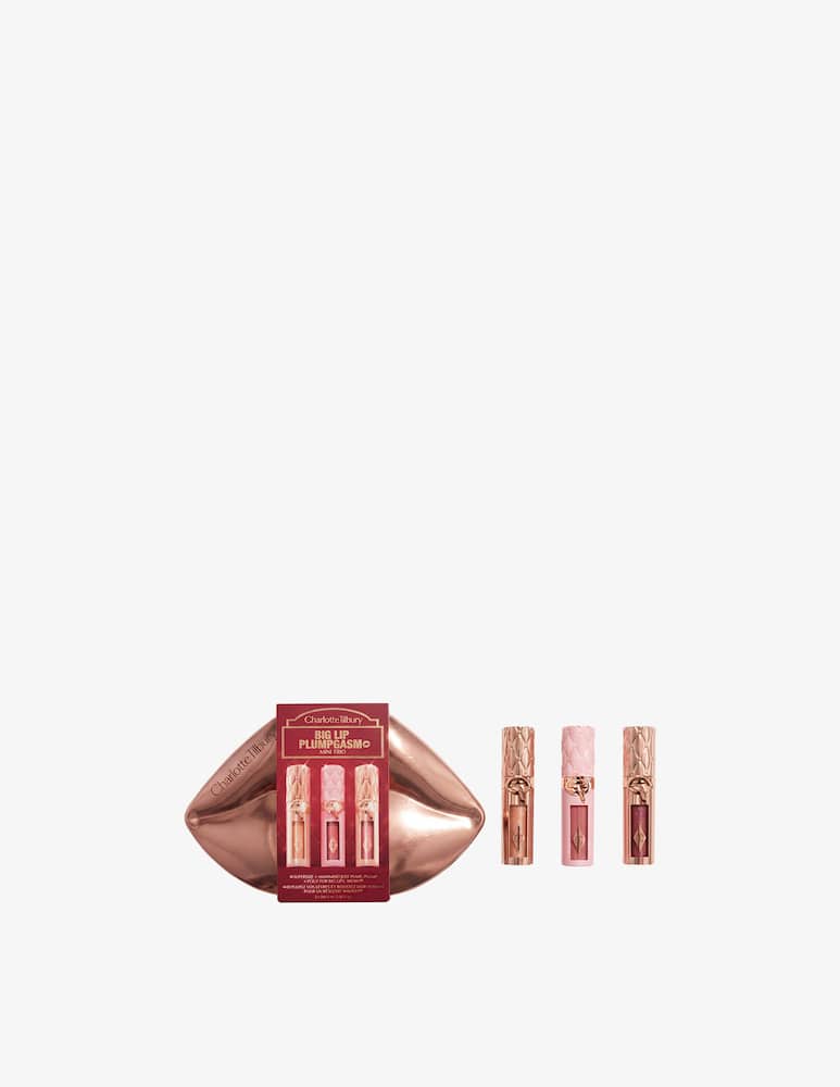 Charlotte Tilbury Cofanetto Big Lip Plumpgasm Mini Trio - immagine 1 Charlotte Tilbury Cofanetto Big Lip Plumpgasm Mini Trio - immagine 1
