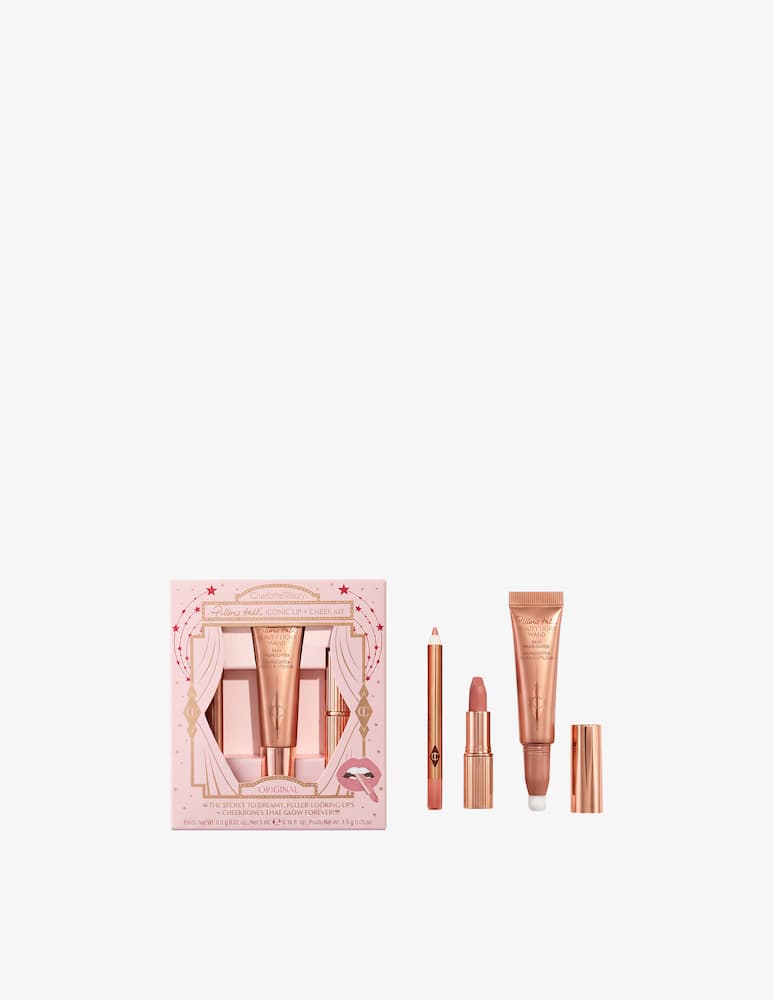 Charlotte Tilbury Cofanetto Pillow Talk Iconic Lip + Cheek Kit - immagine 1 Charlotte Tilbury Cofanetto Pillow Talk Iconic Lip + Cheek Kit - immagine 1